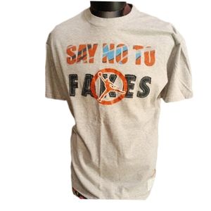 Nike Air Jordan Say No To Fakes S/L Tee Shirt Men's Size XL